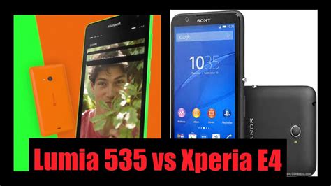 Sony Xperia M2 vs Microsoft Lumia 535 Karşılaştırma